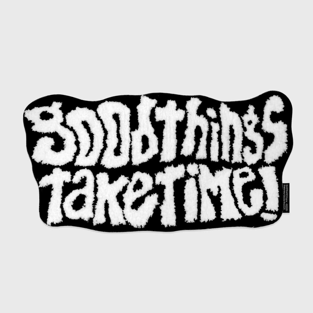 【NEW Color!】Earp Earp Good Things Take Time Rug 地氈 (4色)