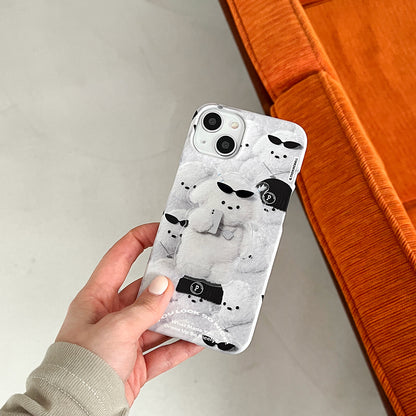 Nice Puppy Pattern Phone Case (Hard/Card Storage)