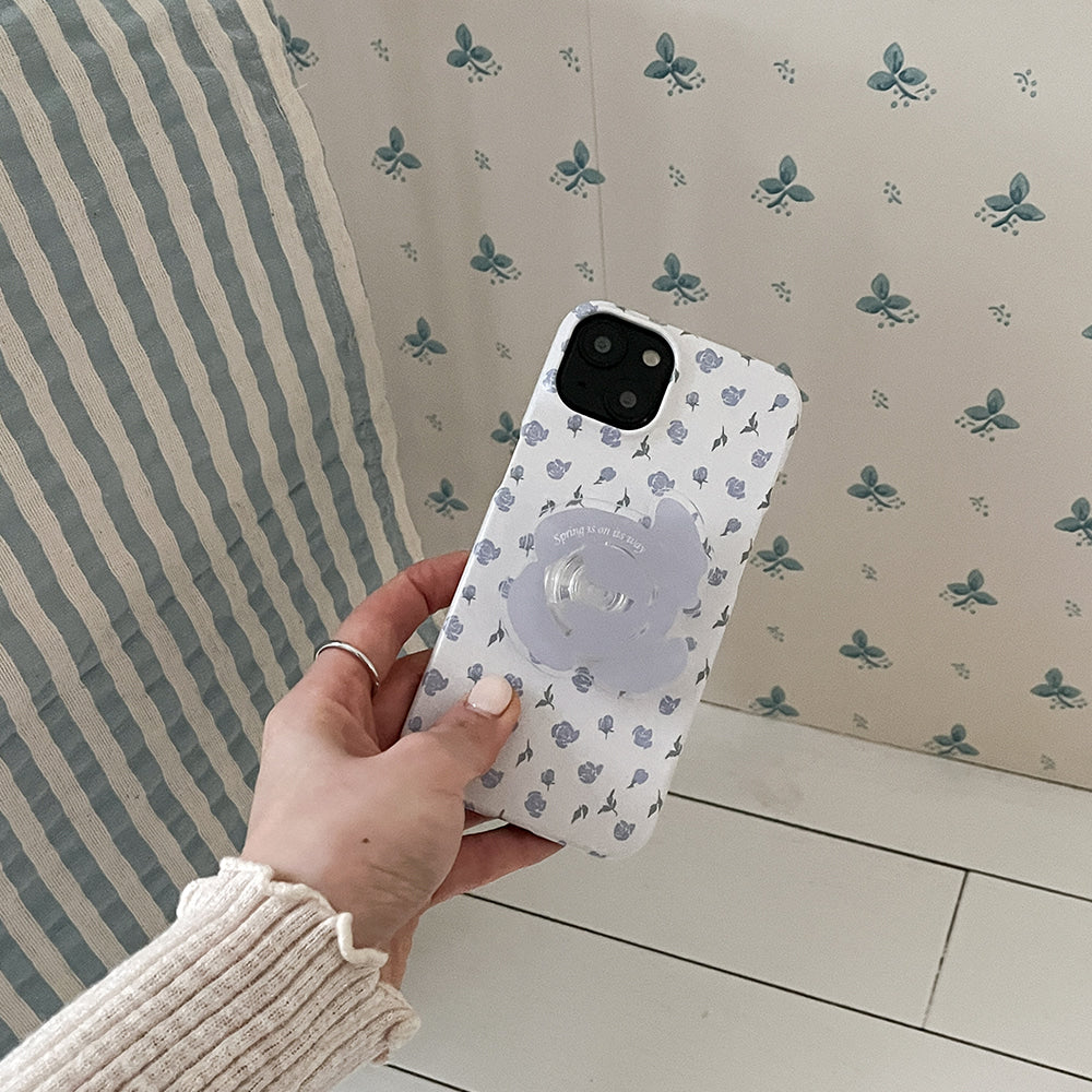 Merry Rose Vintage Phone Case (Hard/Card Storage) (3色)