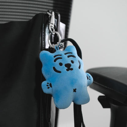 【NEW Color!💙】Muzik Tiger Flat Doll Keyring (5款)