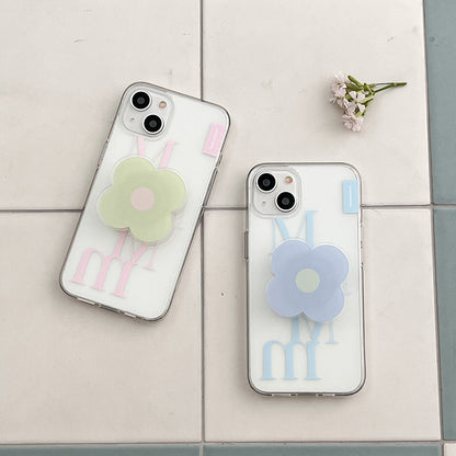 [mm] Two Tone Phone Case (Clear/Tank Clear/Clear card storage)