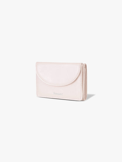 Fennec Crinkle Halfmoon Mini Wallet -Blossom