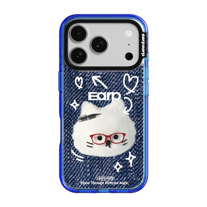 [MAGSAFE] RED GLASSES CHICHI-BLUE (Wave Label+ Case)