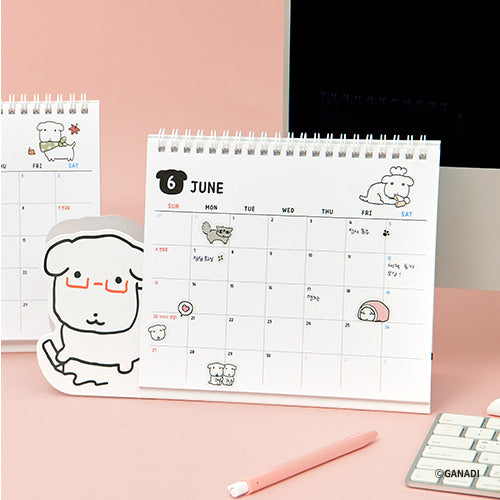 Ganadi 2027 Desk Calendar