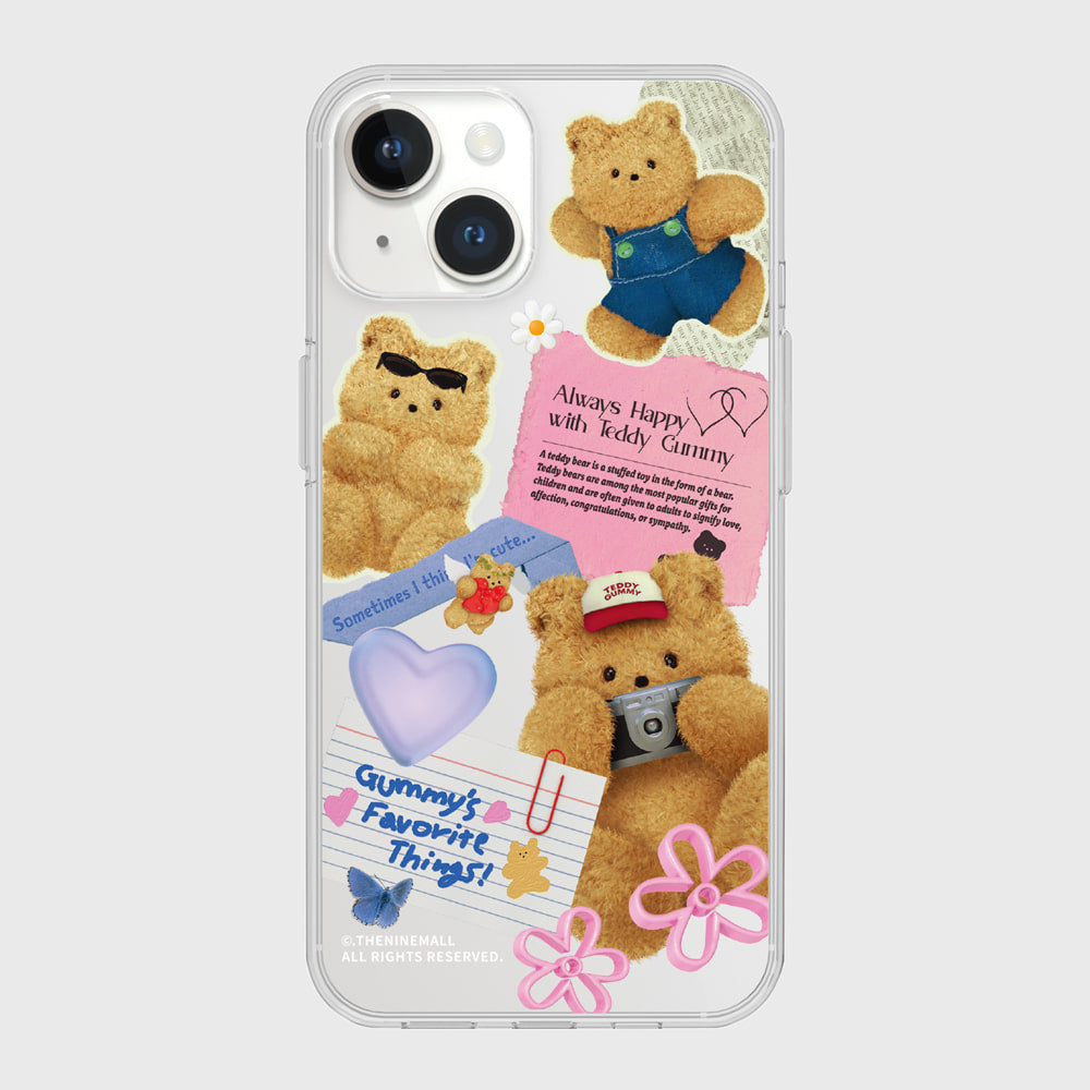 Gummy Collage Phone Case (Clear/Tank Clear 透明/透明Tank款)