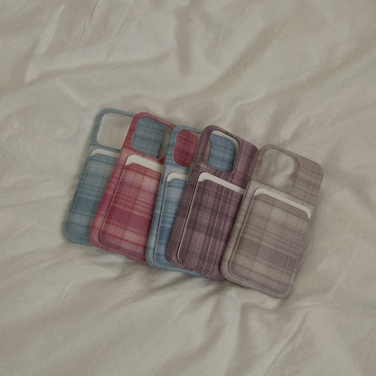 Autumn Check Phone Case (Hard/Card Storage/Magsafe)