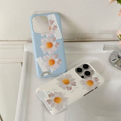 Pure Daisy Phone Case (Hard/Card Storage)