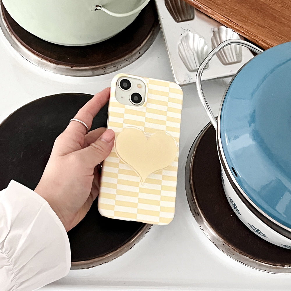 Coloring Yellow Phone Case (Hard/Card Storage) (6款)