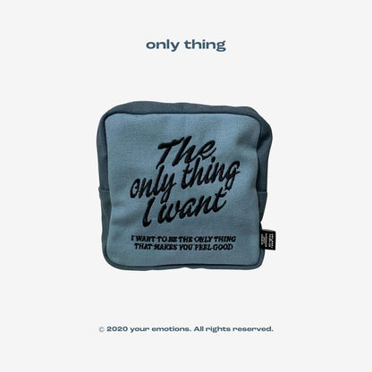 Your Emotions Only Things Pouch (2色)