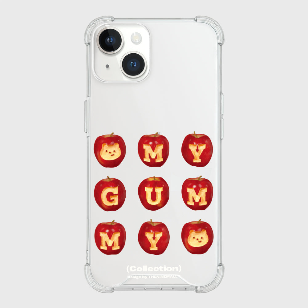 Apple Gummy Collection Phone Case (Clear/Tank Clear/Clear Card Storage)