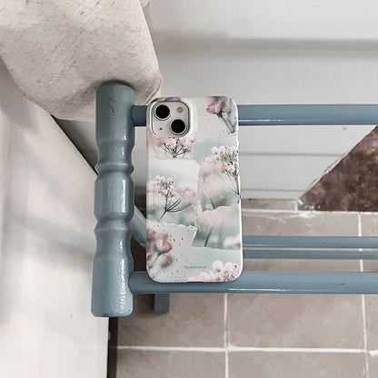 Dreamy Floral Collage Phone Case (Hard/Card Storage)