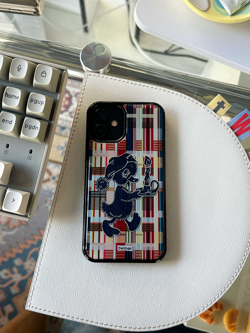 [Pre-order] Twiner Duckling Check Phone Case (Epoxy)