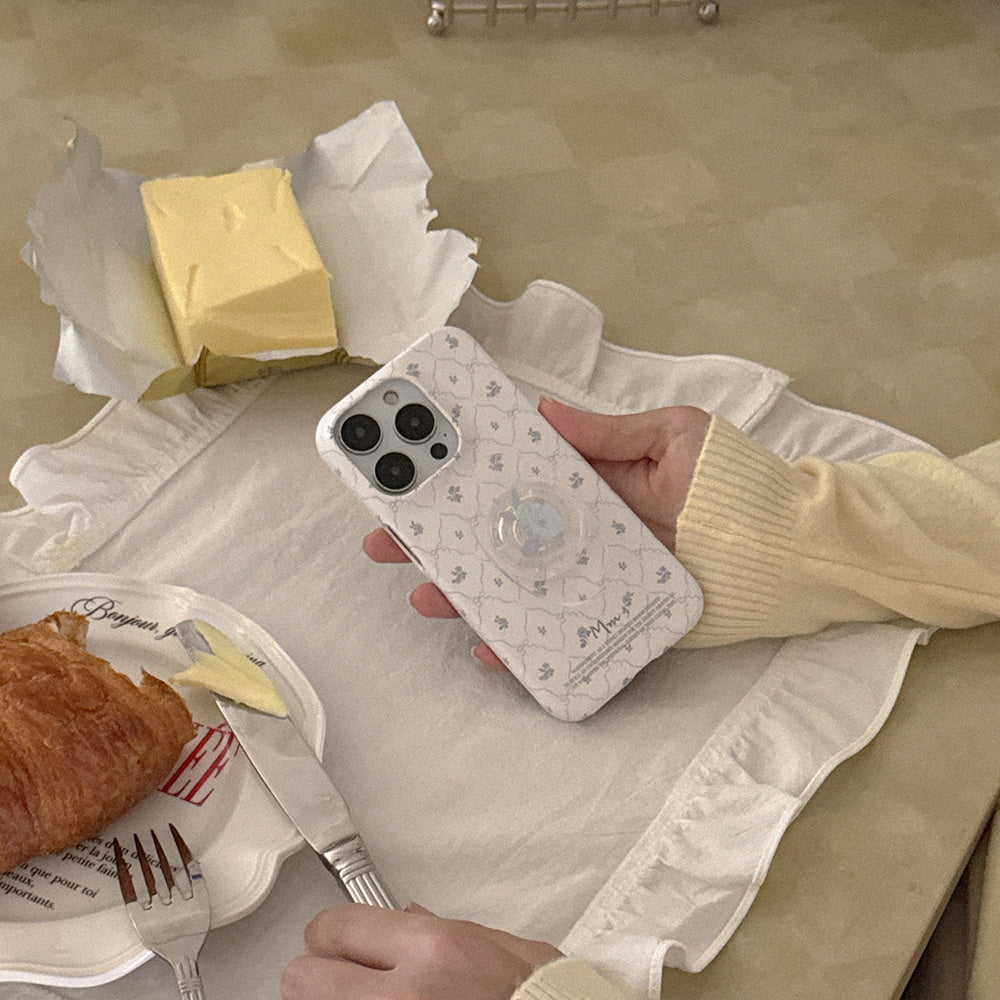 Classic Floral Phone Case (Hard/Card Storage/Magsafe)