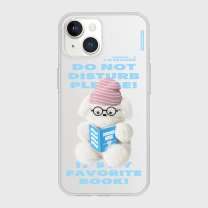 Do Not Disturb Puppy Phone Case (Clear/Tank Clear 透明/透明Tank款)