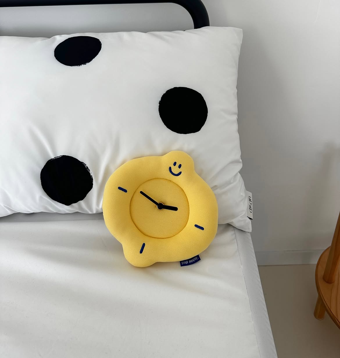 【新上架優惠】Second Morning Lemony Fabric Clock 布藝時鐘 掛墻鐘