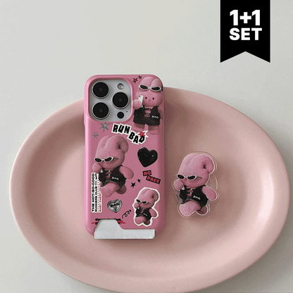 【Set】Pattern Running Bad Friends (Card Storage) + Acrylic Tok