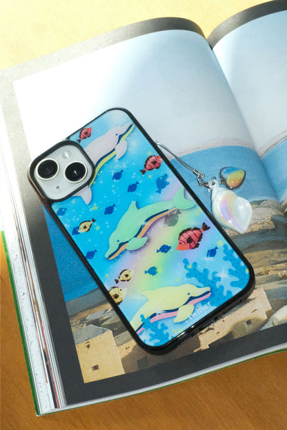 Twiner Dolphin Summer Phone Case (Epoxy)