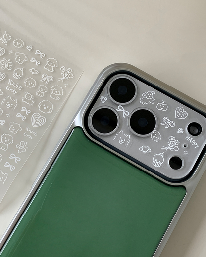 Earliner Camera Film Sticker Set_Puppy (3color)