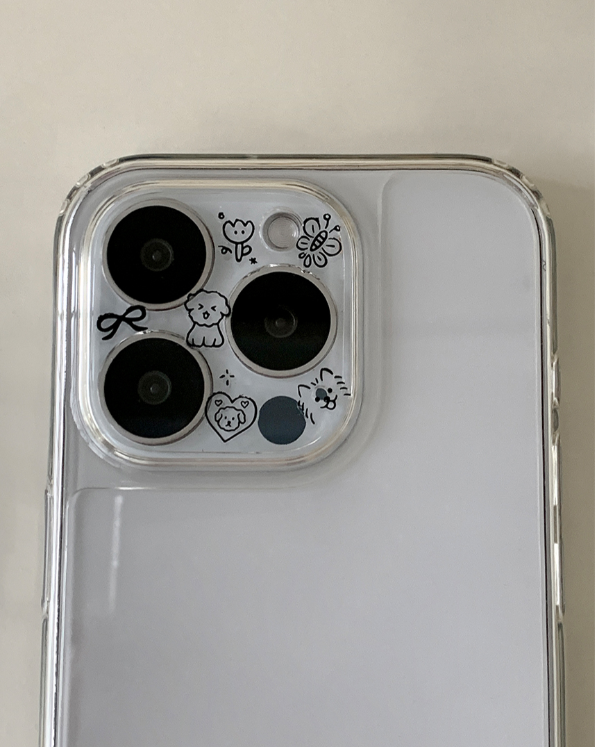 Earliner Camera Film Sticker Set_Puppy (3color)
