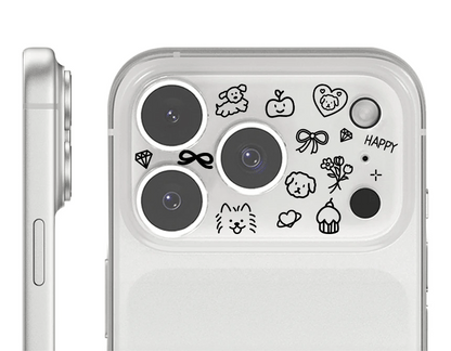 Earliner Camera Film Sticker Set_Puppy (3color)