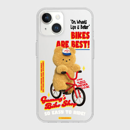 Gummys Bike Shop Phone Case (Clear/Tank Clear 透明/透明Tank款)