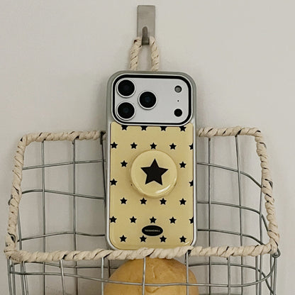 Star Sprinkle Phone Case (Silver bumper)