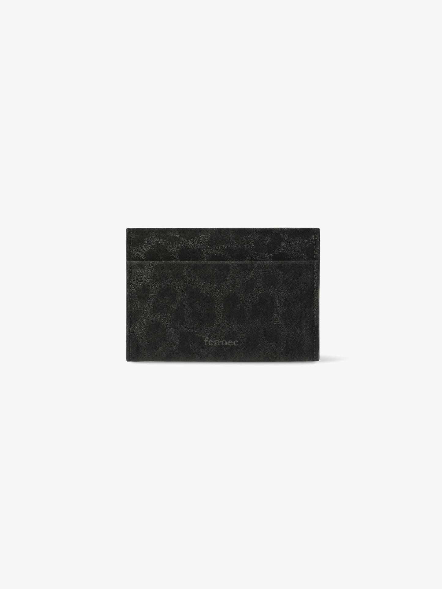 Fennec Triangle Name Pocket - Leopard Black