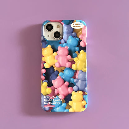 Beads Gummy Pattern Phone Case (Hard 普通硬殼)