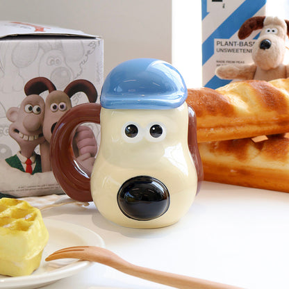 Wallace & Gromit Cap Mug 陶瓷杯