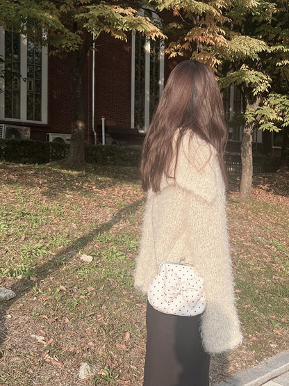 Peakdrawing [M] Cookies ribbon polkadot frame bag (2款)