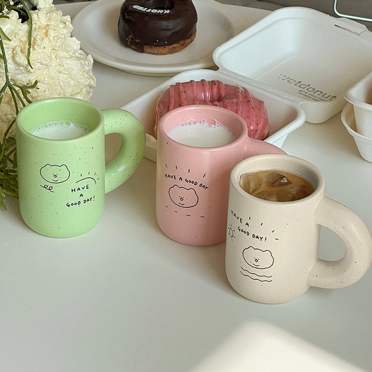 3 Months Have A Good Day Mug  (3色)