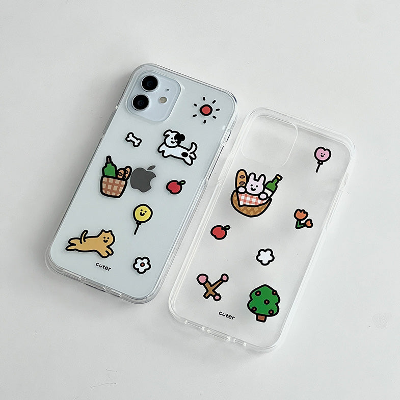 Cuter Picnic Phone Case (Jelly/Jelly Hard/Jelly Tank)