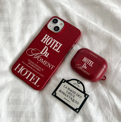 Hotel Du Moment Phone Case (Hard 普通硬殼) (4色)