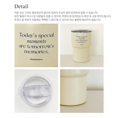 Mademoment Special Moment Flat Stainless Tumbler (保暖/保冷)