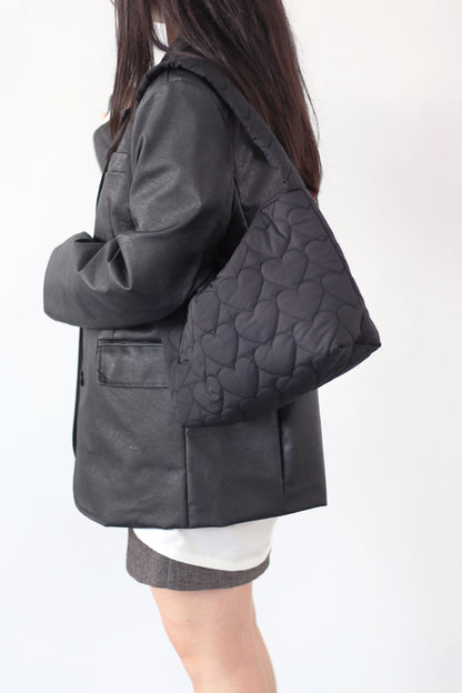 Keike Cloud Bag-Black (Cotton)