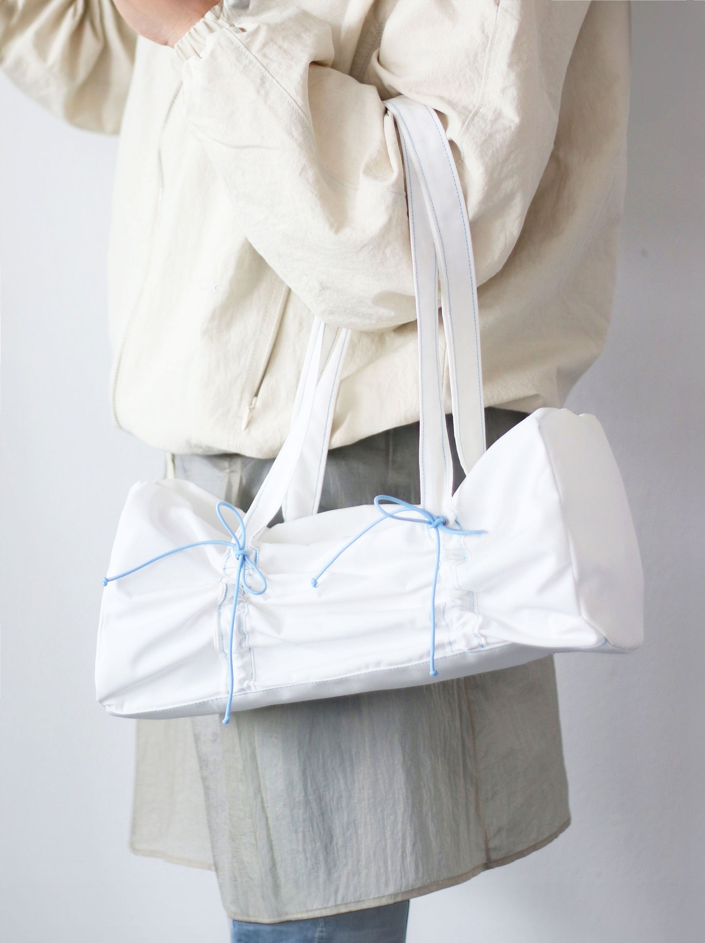 Keike candy bag - white blue
