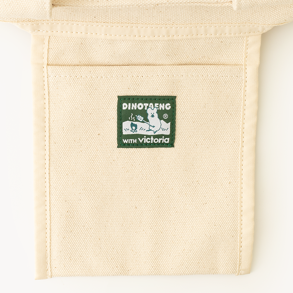 Dinotaeng Bobo In The Woods Canvas Bag - 2 Colors