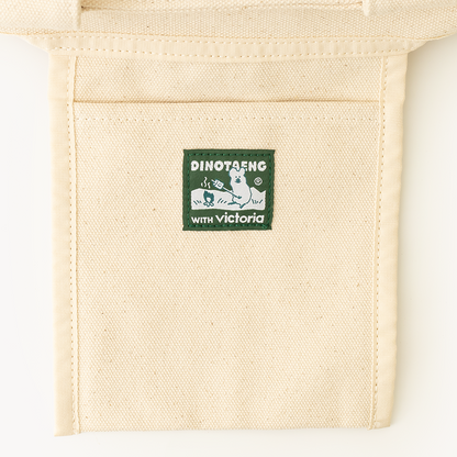 Dinotaeng Bobo In The Woods Canvas Bag - 2 Colors