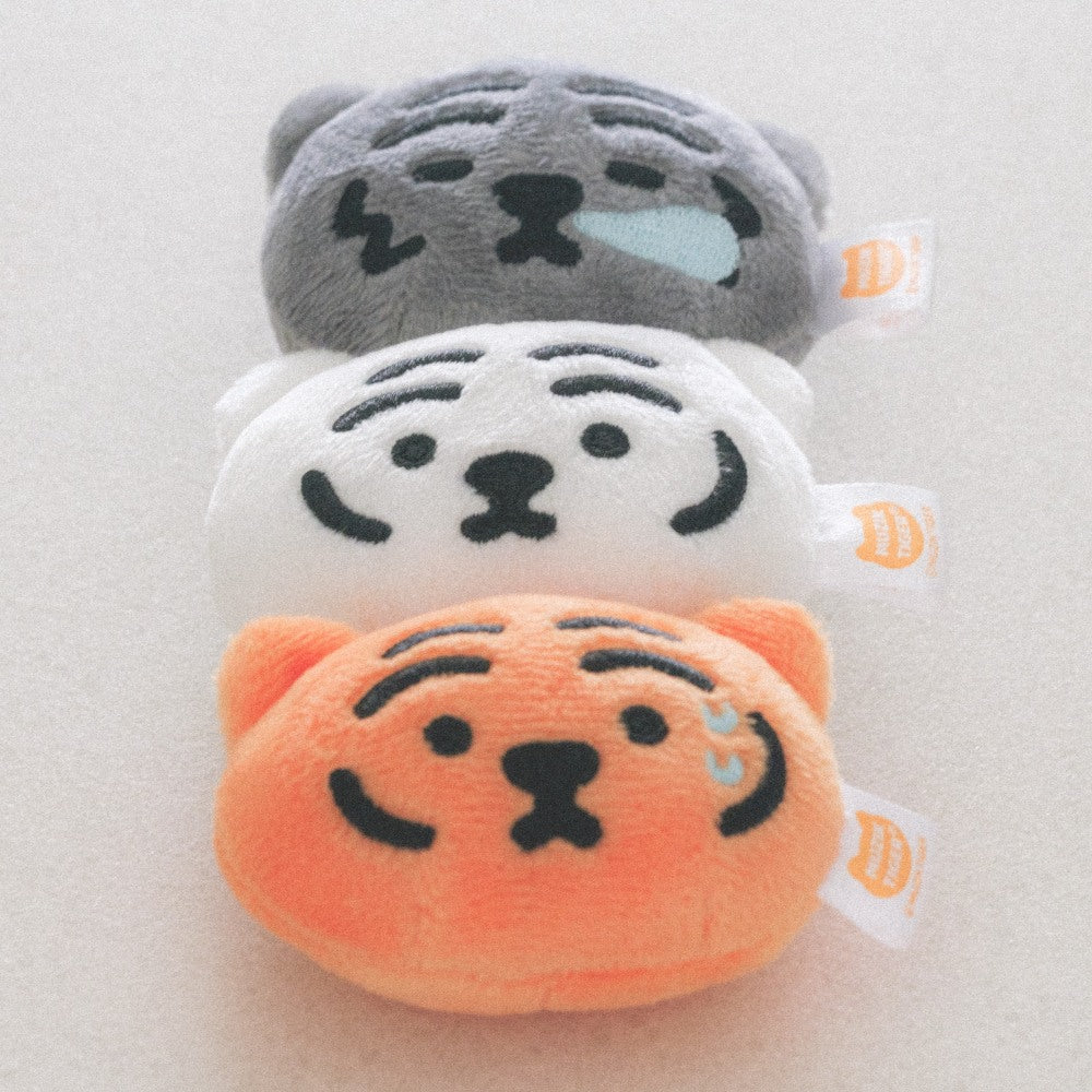 Muzik Tiger Mini Face Keyring (3隻Set)