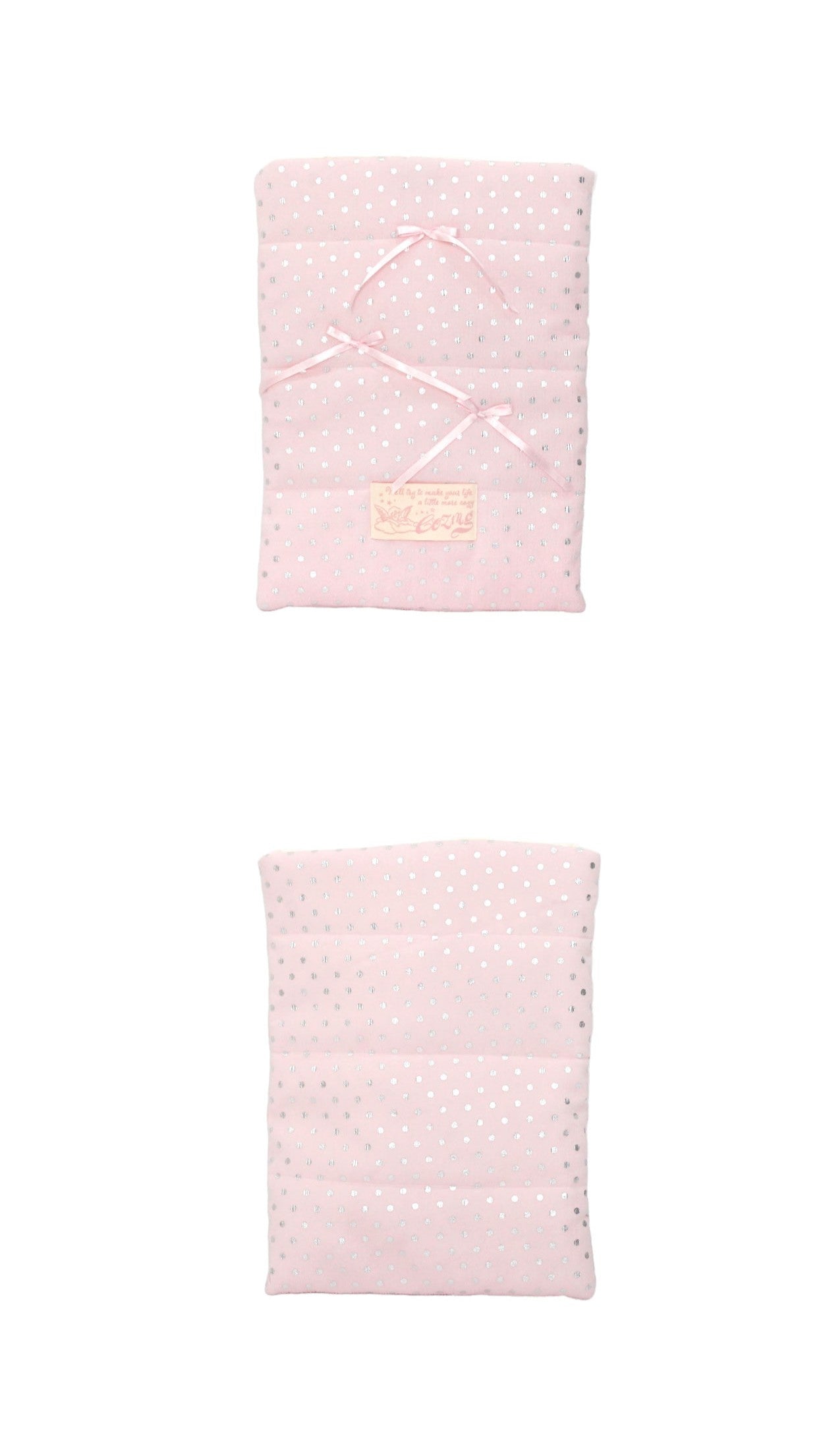 Cozing Pillow Notebook Pouch_dot pink (11/13/15 inch)