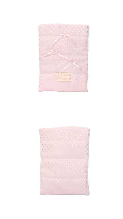 Cozing Pillow Notebook Pouch_dot pink (11/13/15 inch)
