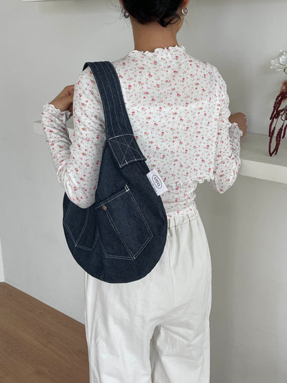 OYO Denim bold strap bag (2色)