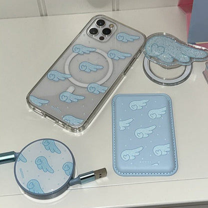 【加購優惠】Mazzzzy [MagSafe] Angel Wing case (+tok/wallet)