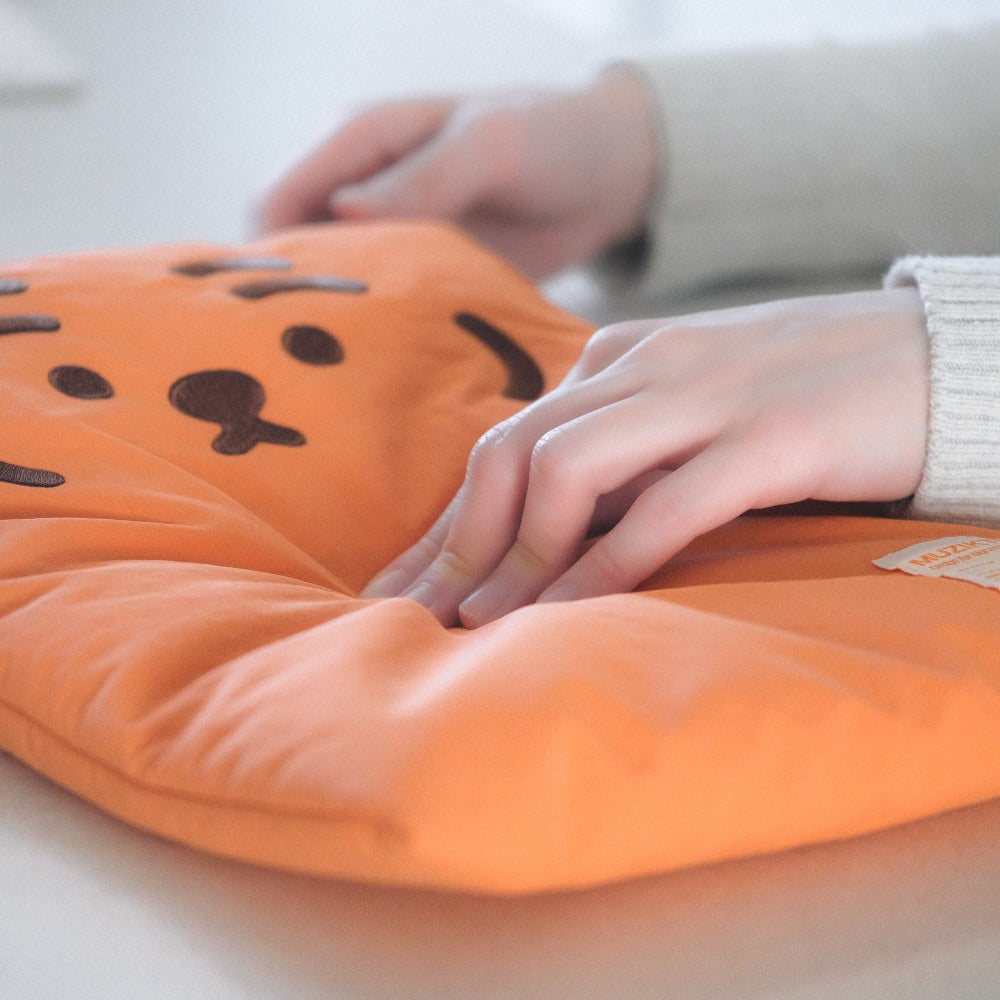 Muzik Tiger Slim Laptop Pouch (9-16 inch) #橙色老虎