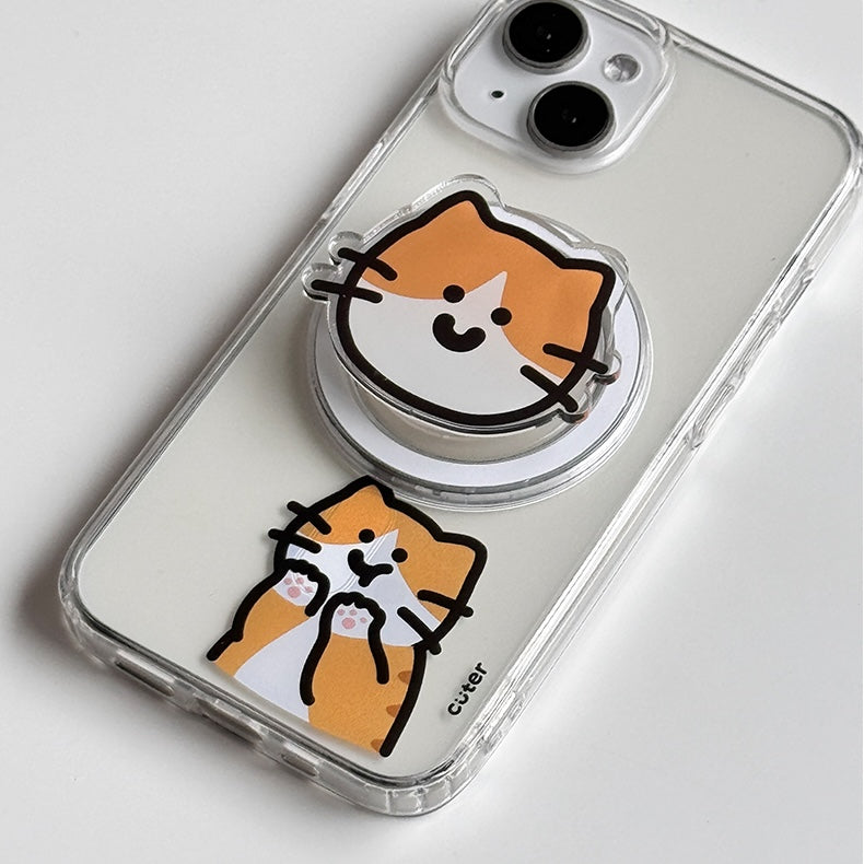 Cuter Cheese Cat Magsafe Case