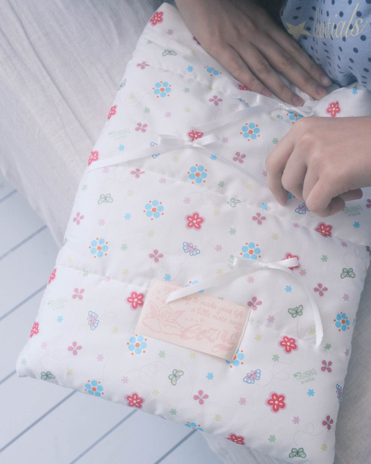 Cozing Pillow Notebook Pouch_Butterfly (11/13/15 inch)