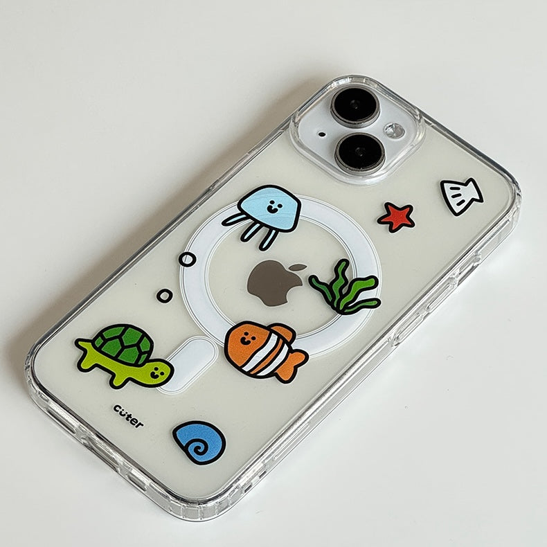 Cuter Under the Sea Drawing Magsafe Case