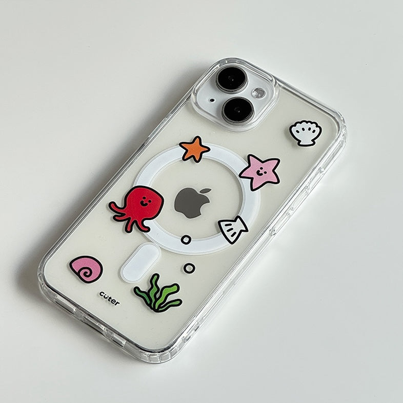 Cuter Under the Sea Drawing 2 Magsafe Case