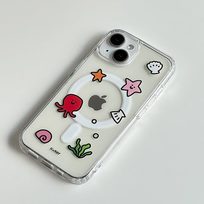 Cuter Under the Sea Drawing 2 Magsafe Case