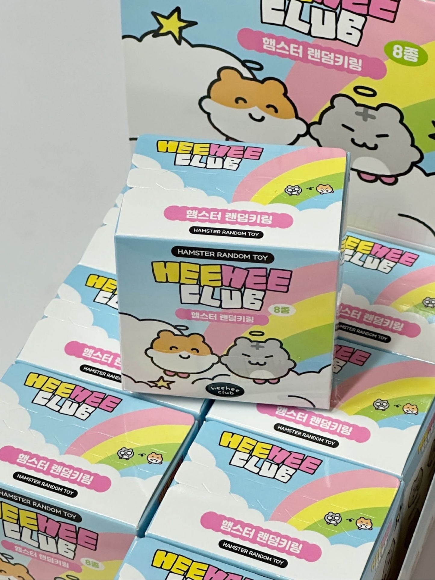 Heeheeclub Hamster Random Keyring (隨機一款)